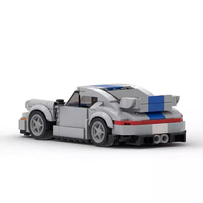 Porschee 911 Racing Sports Car Building Block Figure