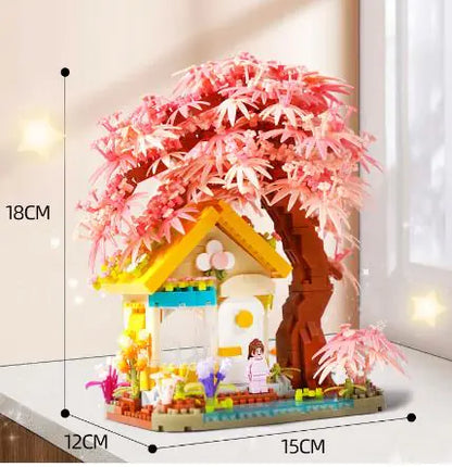 Cherry Tree House and More Building Block Figure