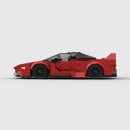 Ferrari Racing Car Building Blocks Figure