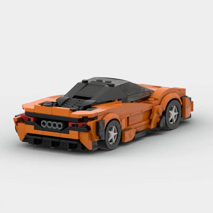 McLaren 765LT Racing Sports Car Building Figures