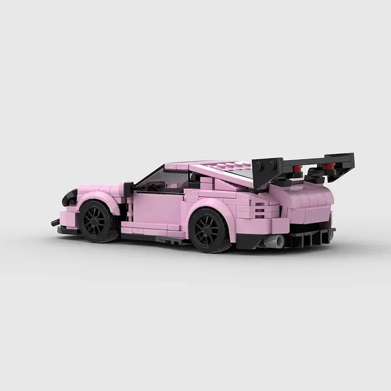 Speed Champions Pink Porsche Racing Car Building Blocks