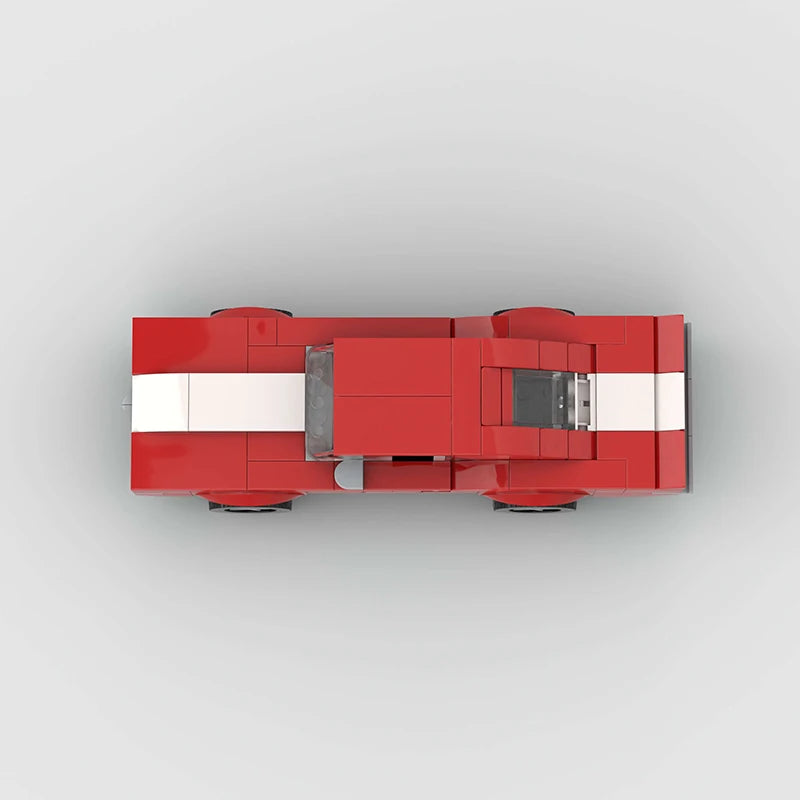 Vehicle Racer Building Block Figure