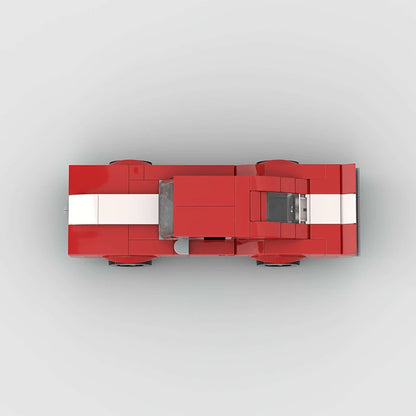 Vehicle Racer Building Block Figure