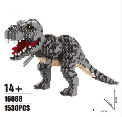 Dinosaur Building Block Figures