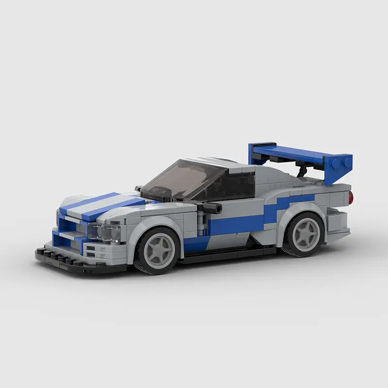 City Car Speed Champions F1 Technique Racing Sports Car Building Block Figure