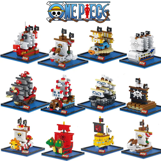 Pirate Ship Building Block Figures