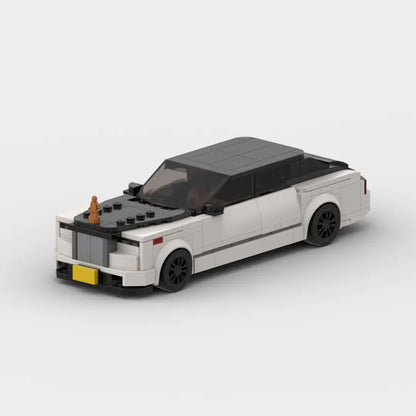 Rolls-Royce Phantom Car Building Block Figure