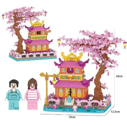 Cherry Tree House and More Building Block Figure