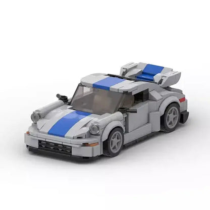 Porschee 911 Racing Sports Car Building Block Figure