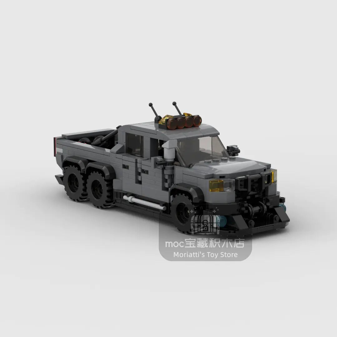 Veloci Raptor Truck Building Block Figure