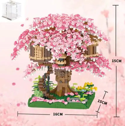 Cherry Tree House and More Building Block Figure