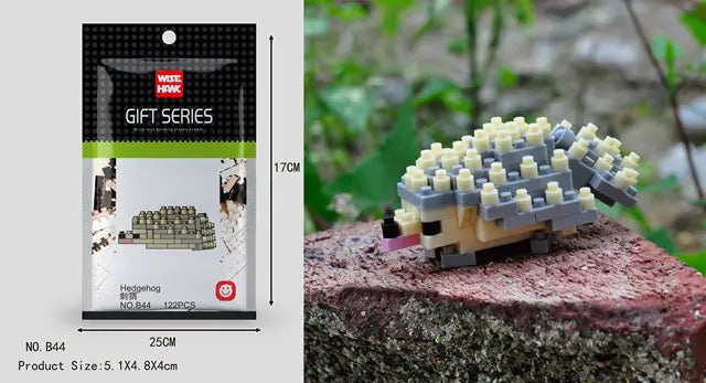 Mini 3D Animal Building Block Figures