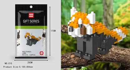 Mini 3D Animal Building Block Figures