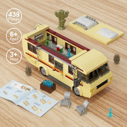 Breaking Bad Cooking Lab RV Car Building Block Figures