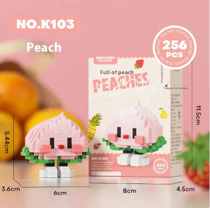 Fruit Building Block Figures