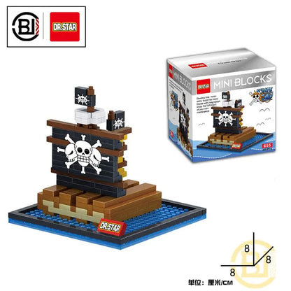 Pirate Ship Building Block Figures